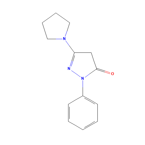 1-Phenyl-3-pyrrolidino-5-pyrazolone (CAS: 30707-75-6) - Related Chemical Product
