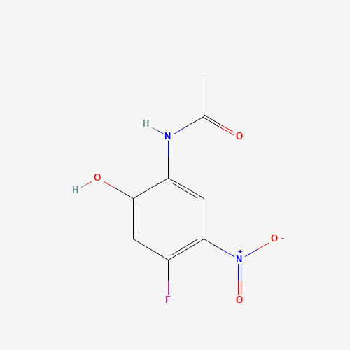 N-(4-Fluoro-2-hydroxy-5-nitrophenyl)-acetamide (CAS: 137589-57-2) - Related Chemical Product