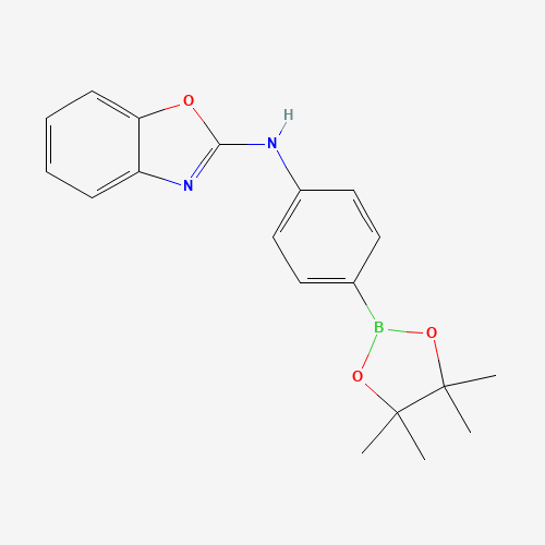 N-(1,3-Benzoxazol-2-yl)-N-[4-(4,4,5,5-tetramethyl-1,3,2-dioxaborolan-2-yl)phenyl]amine (CAS: 330793-73-2) - Related Chemical Product