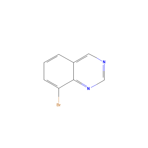 8-Bromoquinazoline (CAS: 1123169-41-4) - Chemical Structure and Molecular Formula 