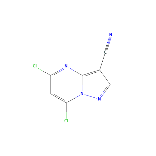 5,7-Dichloropyrazolo[1,5-a]pyrimidine-3-carbonitrile (CAS: 845895-95-6) - Related Chemical Product