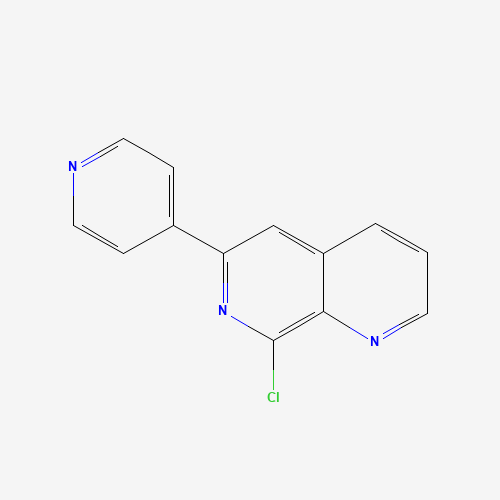 1,7-naphthyridine, 8-chloro-6-(4-pyridinyl)- (CAS: 1211595-29-7) - Related Chemical Product