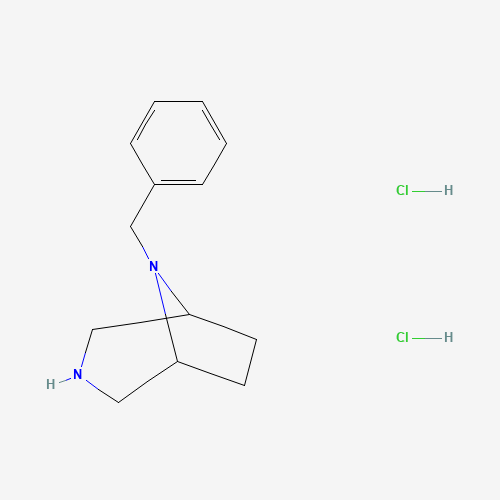 8-Benzyl-3,8-diazabicyclo[3.2.1]octane hydrochloride (1:1) (CAS: 93428-55-8) - Related Chemical Product