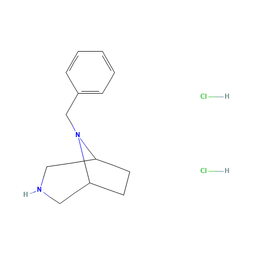 8-Benzyl-3,8-diazabicyclo[3.2.1]octane hydrochloride (1:1) (CAS: 93428-55-8) - Related Chemical Product