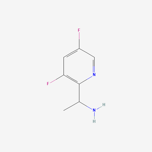 1-(3,5-Difluoro-2-pyridinyl)ethanamine (CAS: 915720-76-2) - Related Chemical Product