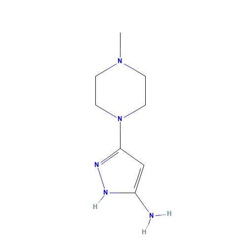 5-(4-Methyl-1-piperazinyl)-1H-pyrazol-3-amine (CAS: 537039-17-1) - Related Chemical Product
