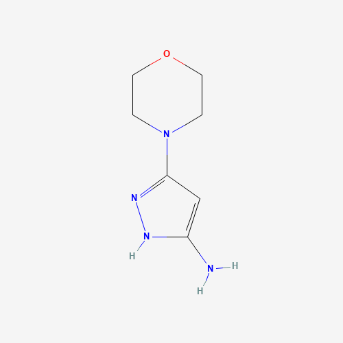 3-(4-Morpholinyl)-1H-pyrazol-5-amine (CAS: 756814-98-9) - Related Chemical Product