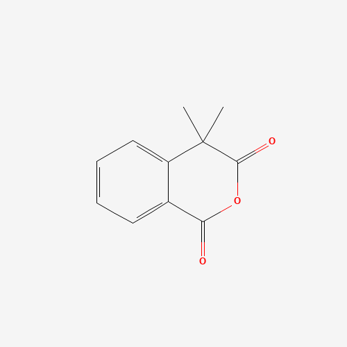 Benz[c]pyran-1,3-dione, 4,4-dimethyl- (CAS: 31952-55-3) - Chemical Structure and Molecular Formula 