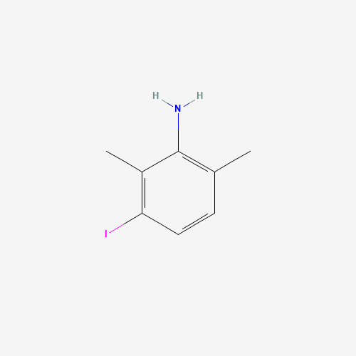 3-iodo-2,6-diMethylaniline (CAS: 784107-79-5) - Chemical Structure and Molecular Formula 