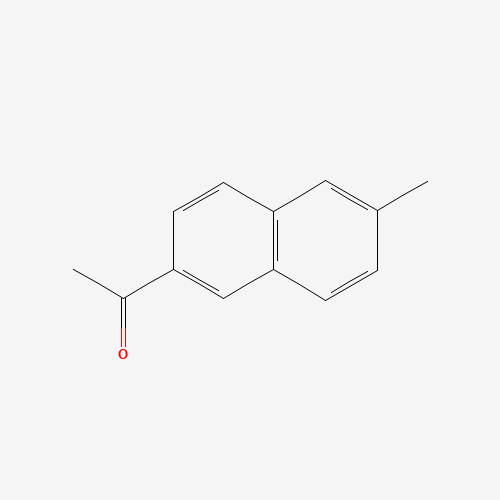 1-(6-Methyl-2-naphthyl)ethanone (CAS: 24875-94-3) - Chemical Structure and Molecular Formula 