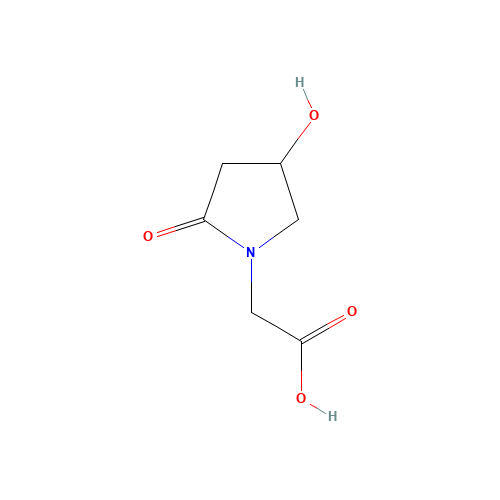 (4-Hydroxy-2-oxo-1-pyrrolidinyl)acetic acid (CAS: 77191-37-8) - Related Chemical Product
