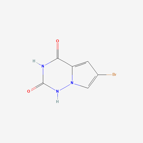6-Bromopyrrolo[2,1-f][1,2,4]triazine-2,4(1H,3H)-dione (CAS: 1201784-90-8) - Related Chemical Product