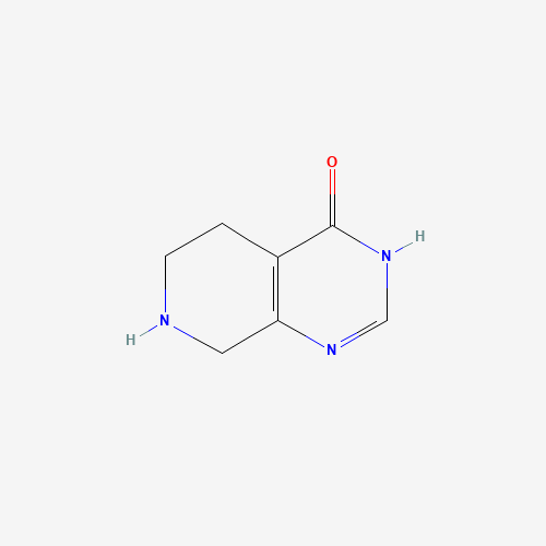 5,6,7,8-tetrahydropyrido[3,4-d]pyrimidin-4(4aH)-one hydrochloride (CAS: 859826-41-8) - Chemical Structure and Molecular Formula 