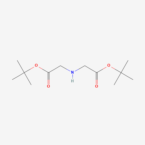 Bis(2-methyl-2-propanyl) 2,2'-iminodiacetate (CAS: 85916-13-8) - Chemical Structure and Molecular Formula 