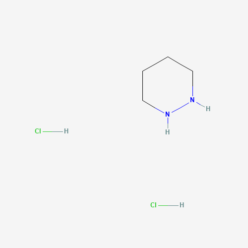 Hexahydropyridazine dihydrochloride (CAS: 124072-89-5) - Chemical Structure and Molecular Formula 