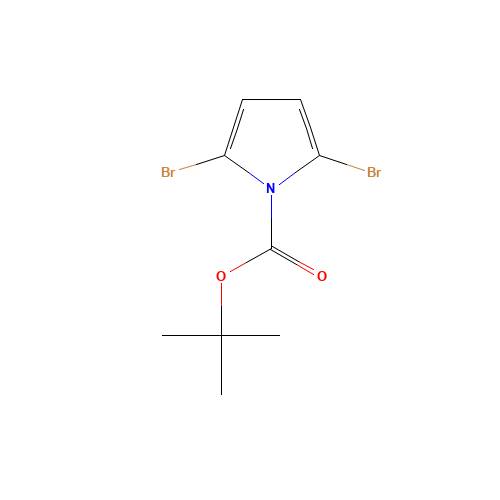 2-Methyl-2-propanyl 2,5-dibromo-1H-pyrrole-1-carboxylate (CAS: 117657-38-2) - Related Chemical Product