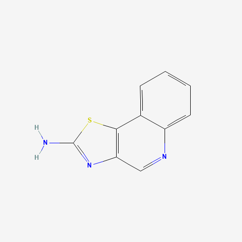 thiazolo[4,5-c]quinolin-2-amine (CAS: 143667-61-2) - Chemical Structure and Molecular Formula 