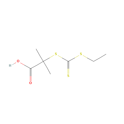 2-{[(Ethylsulfanyl)carbonothioyl]sulfanyl}-2-methylpropanoic acid (CAS: 881037-62-3) - Related Chemical Product