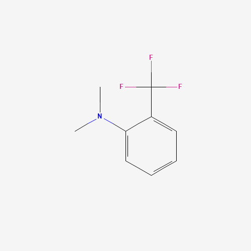 N,N-Dimethyl-2-(trifluoromethyl)aniline (CAS: 54672-14-9) - Chemical Structure and Molecular Formula 
