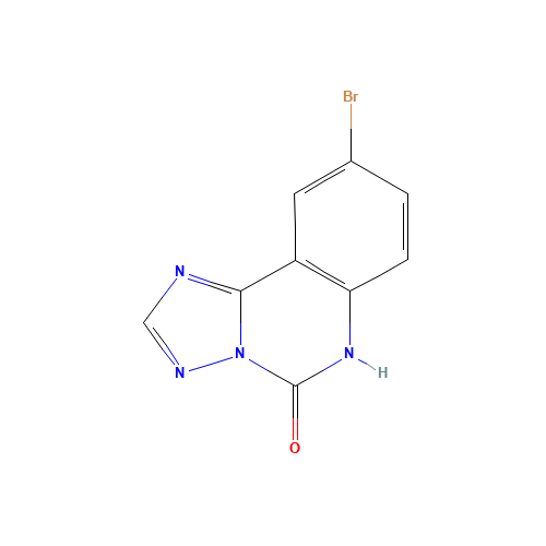 9-bromo-6H-[1,2,4]triazolo[1,5-c]quinazolin-5-one (CAS: 882517-92-2) - Related Chemical Product