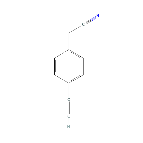 (4-Ethynylphenyl)acetonitrile (CAS: 351002-90-9) - Related Chemical Product