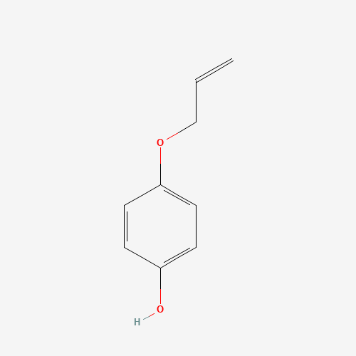 4-(allyloxy)phenol (CAS: 6411-34-3) - Chemical Structure and Molecular Formula 