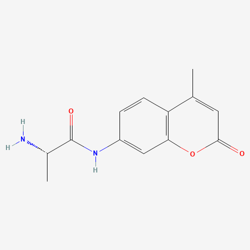 N-(4-Methyl-2-oxo-2H-chromen-7-yl)-L-alaninamide (CAS: 77471-41-1) - Related Chemical Product