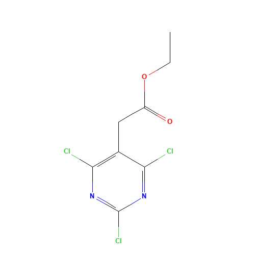 (2,4,6-Trichloro-pyrimidin-5-yl)-acetic acid ethyl ester (CAS: 889944-72-3) - Related Chemical Product