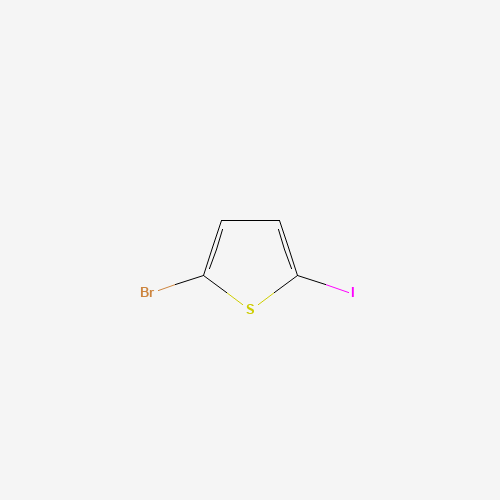 2-bromo-5-iodothiophene (CAS: 29504-81-2) - Chemical Structure and Molecular Formula 