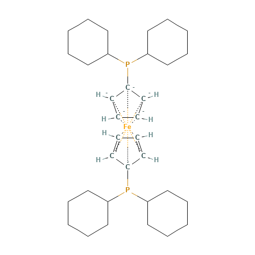 1-(Dicyclohexylphosphino)-1,2,3,4,5-cyclopentanepentayl - iron (2:1) (CAS: 146960-90-9) - Related Chemical Product