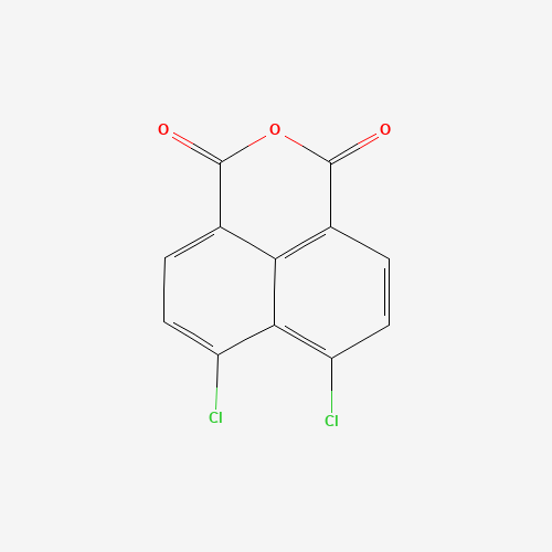 4,5-Dichloronaphthalene-1,8-dicarboxylic anhydride (CAS: 7267-14-3) - Chemical Structure and Molecular Formula 