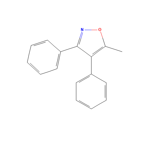 5-Methyl-3-phenylisoxazole (CAS: 37928-17-9) - Chemical Structure and Molecular Formula 