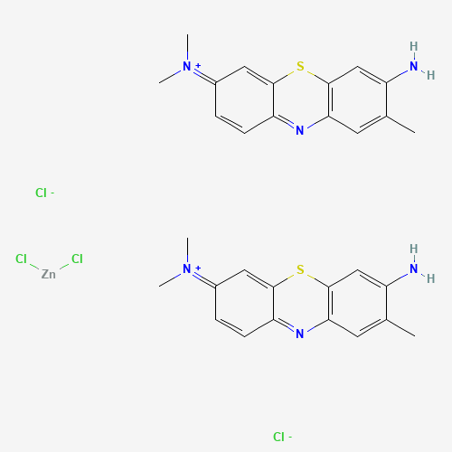 7-Amino-N,N,8-trimethyl-3H-phenothiazin-3-iminium chloride (CAS: 6586-04-5) - Related Chemical Product