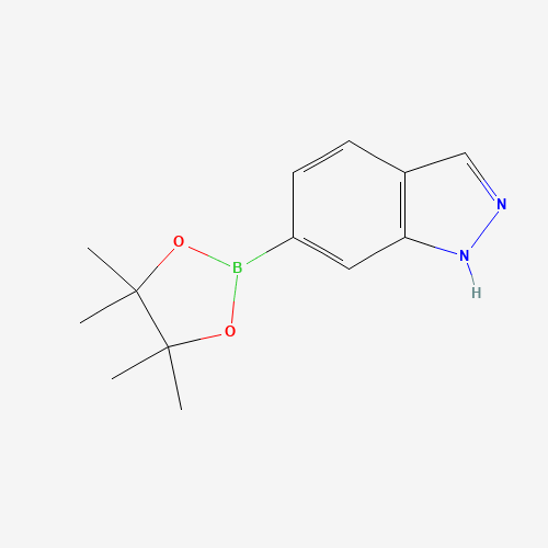 6-(4,4,5,5-Tetramethyl-1,3,2-dioxaborolan-2-yl)-1H-indazole (CAS: 937049-58-6) - Related Chemical Product