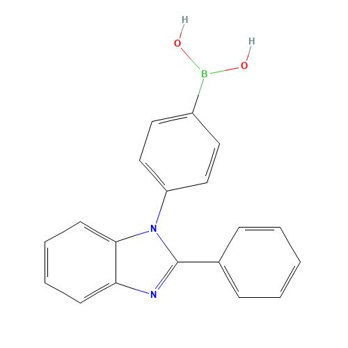 [4-(2-Phenyl-1H-benzimidazol-1-yl)phenyl]boronic acid (CAS: 867044-33-5) - Related Chemical Product