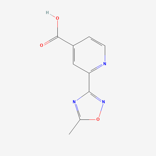 2-(5-Methyl-1,2,4-oxadiazol-3-yl)isonicotinic acid (CAS: 859155-80-9) - Related Chemical Product