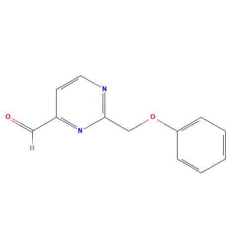 2-(Phenoxymethyl)-4-pyrimidinecarbaldehyde (CAS: 1131605-22-5) - Related Chemical Product