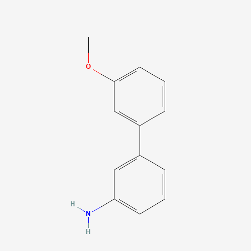 3'-Methoxybiphenyl-3-amine (CAS: 400748-70-1) - Chemical Structure and Molecular Formula 