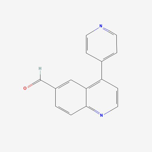 4-(4-Pyridinyl)-6-quinolinecarbaldehyde (CAS: 958852-13-6) - Related Chemical Product