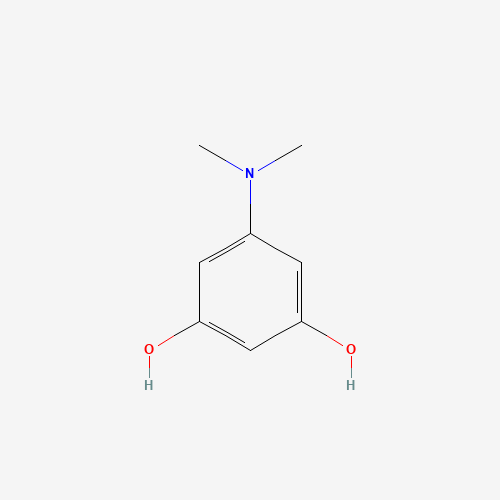 5-(Dimethylamino)-1,3-benzenediol (CAS: 40248-00-8) - Chemical Structure and Molecular Formula 