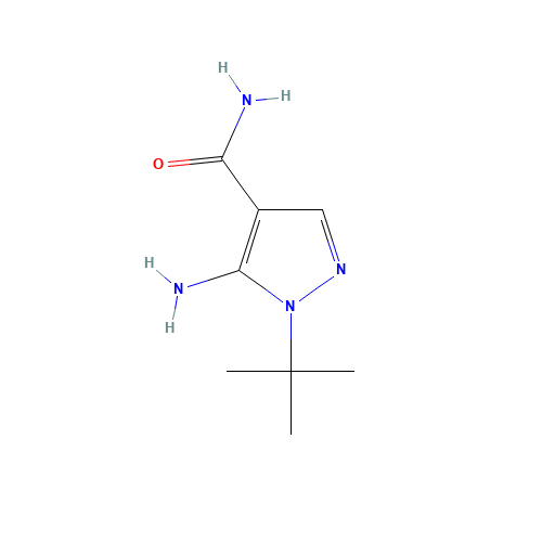 5-amino-1-tert-butyl-1H-pyrazole-4-carboxamide (CAS: 186190-79-4) - Related Chemical Product