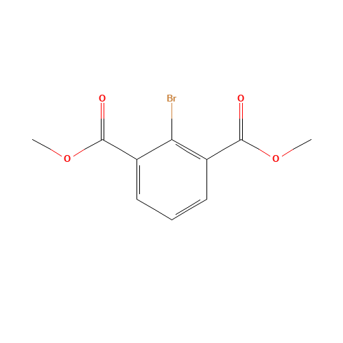 Dimethyl 2-bromoisophthalate (CAS: 39622-80-5) - Chemical Structure and Molecular Formula 