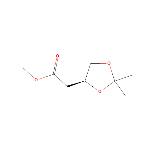 Methyl [(4S)-2,2-dimethyl-1,3-dioxolan-4-yl]acetate (CAS: 95422-24-5) - Related Chemical Product