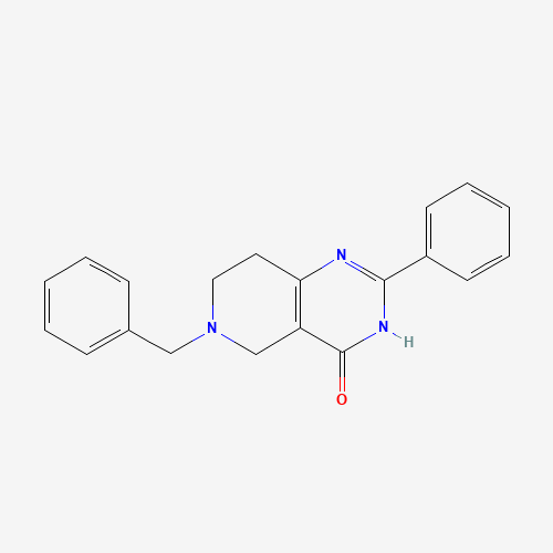 pyrido[4,3-d]pyrimidin-4(3H)-one, 5,6,7,8-tetrahydro-2-phenyl-6-(phenylmethyl)- (CAS: 1047-48-9) - Related Chemical Product