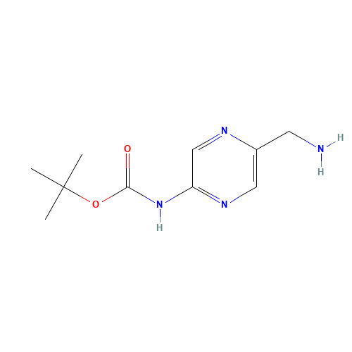 tert-Butyl [5-(aminomethyl)pyrazin-2-yl]carbamate (CAS: 369638-71-1) - Related Chemical Product