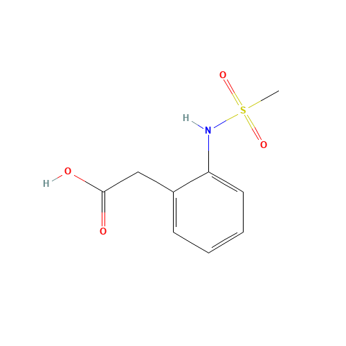 {3-[(Methylsulfonyl)amino]phenyl}acetic acid (CAS: 1047724-24-2) - Related Chemical Product