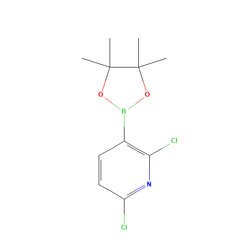 2,6-Dichloro-3-(4,4,5,5-tetramethyl-1,3,2-dioxaborolan-2-yl)pyridine (CAS: 1073371-78-4) - Related Chemical Product