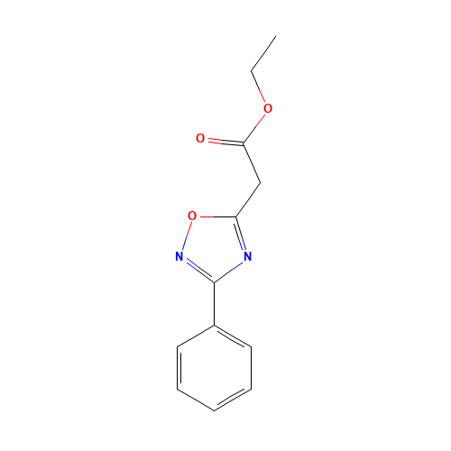 ethyl 2-(3-phenyl-1,2,4-oxadiazol-5-yl)acetate (CAS: 13715-47-4) - Related Chemical Product