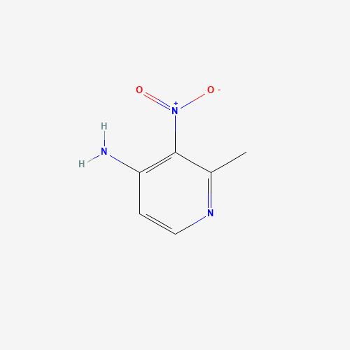 4-Amino-2-methyl-3-nitropyridine (CAS: 27582-14-5) - Chemical Structure and Molecular Formula 
