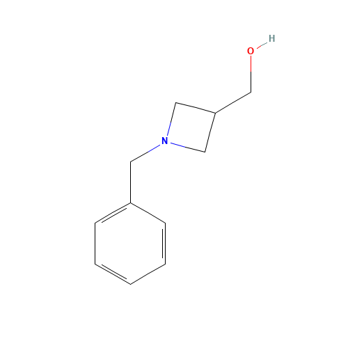 (1-Benzyl-3-azetidinyl)methanol (CAS: 99025-94-2) - Chemical Structure and Molecular Formula 